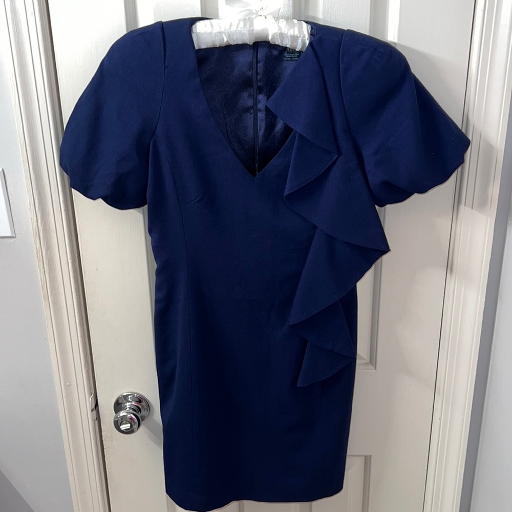 French Connection navy blue cocktail dress
